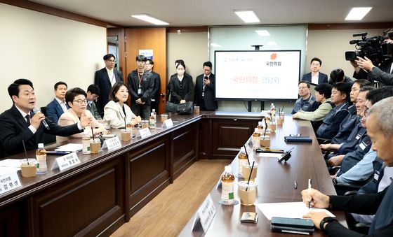 장동혁 대표, 한국노총 서울지역본부와 간담회