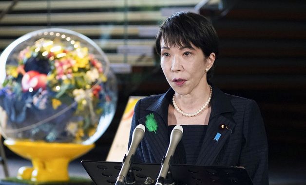 [포토] 강진 관련 기자회견 하는 다카이치 日총리
