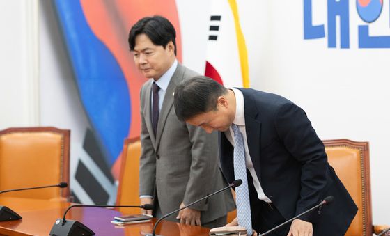 한병도 與원내대표 "더 큰 기여의 길로"…연임 도전 위해 사퇴