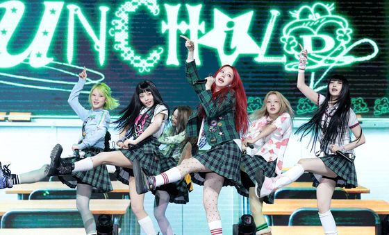 언차일드, 5세대 상큼 걸그룹