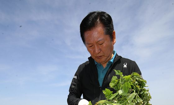 통영 욕지도 찾은 정청래 대표