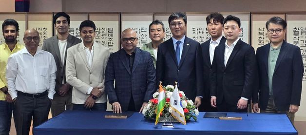 한-인도 영화산업 인사들 만난 최휘영 장관