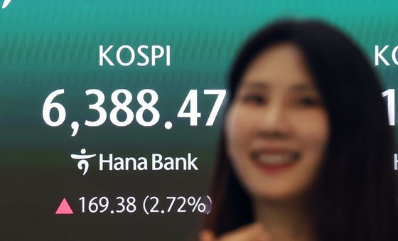 코스피 또 새 역사…외국인·기관 쌍끌이에 6380선 돌파