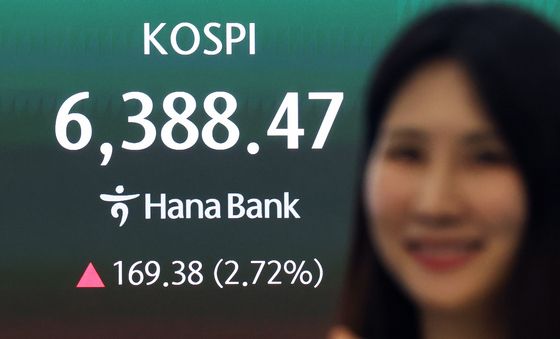 활짝 웃은 코스피