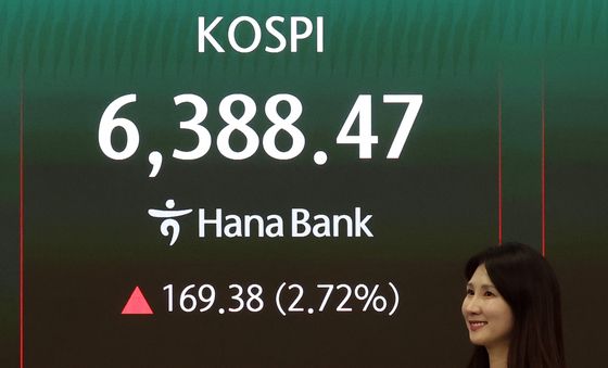 종가 기준 '사상 최고치' 기록한 코스피