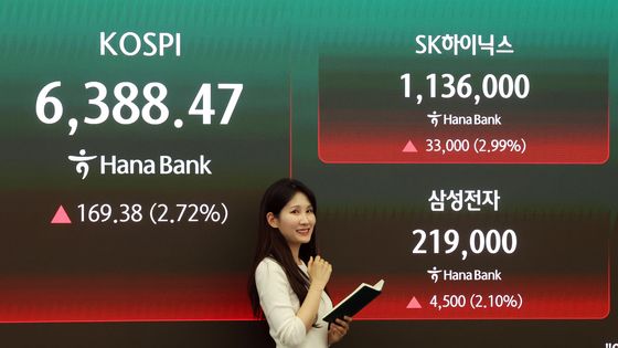 코스피 상승세 이끈 SK하이닉스·삼성전자