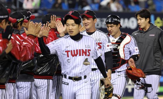 LG, 한화 상대로 6-5 승리