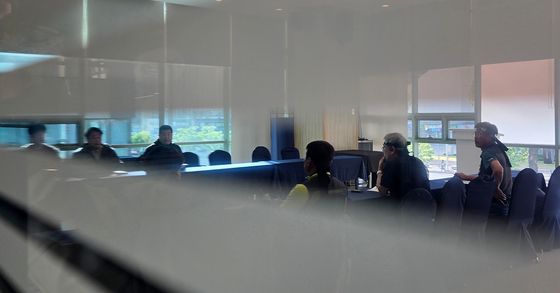 화물연대-BGF로지스 실무교섭 상견례