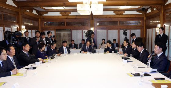 고위당정협의회 발언하는 김민석 총리