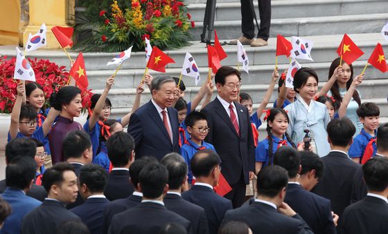 한-베트남 정상 부부 기념촬영