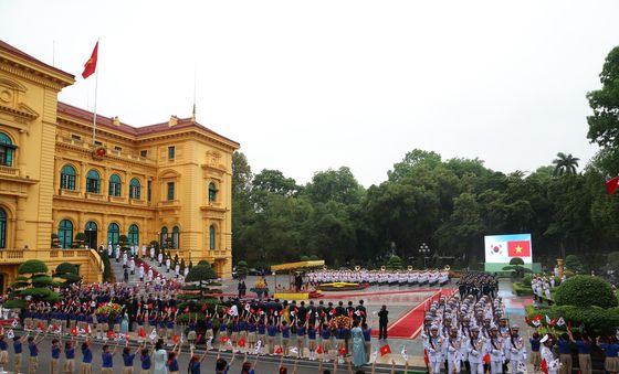 이재명 대통령, 베트남 국빈 방문 공식환영식