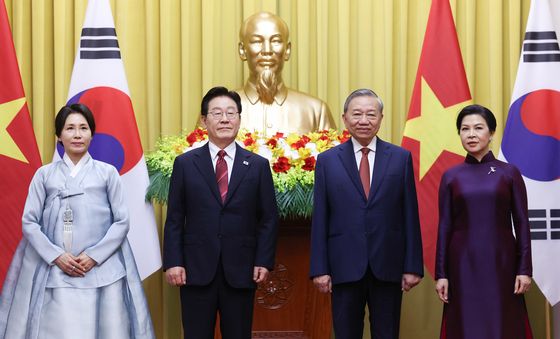 한-베트남 정상 기념촬영