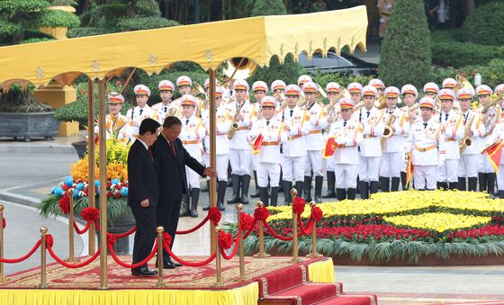 이재명 대통령, 베트남 국빈 방문 공식환영식