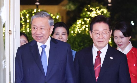 이재명 대통령, 베트남 당 서기장 주최 국빈만찬