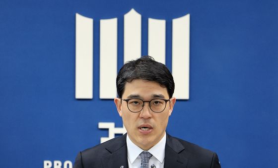 전분당 담합 수사 결과 브리핑하는 나희석 공정거래조사부 부장검사