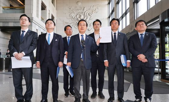 금융감독원 현장조사 결과 브리핑하는 국조특위