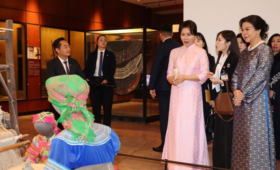 한-베트남 정상 배우자, 민족학 박물관 방문