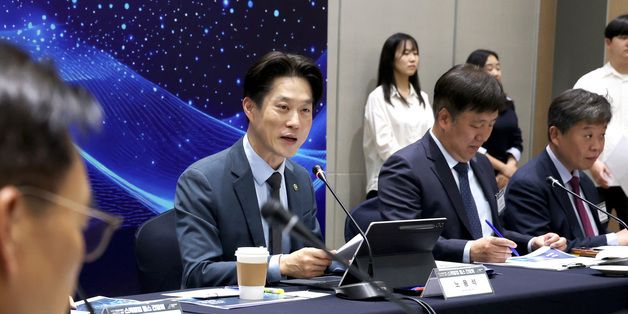스케일업 팁스 정책 간담회 발언하는 노용석 중기부 1차관