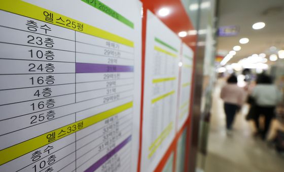 송파 아파트 매매가격  9주만에 상승 전환