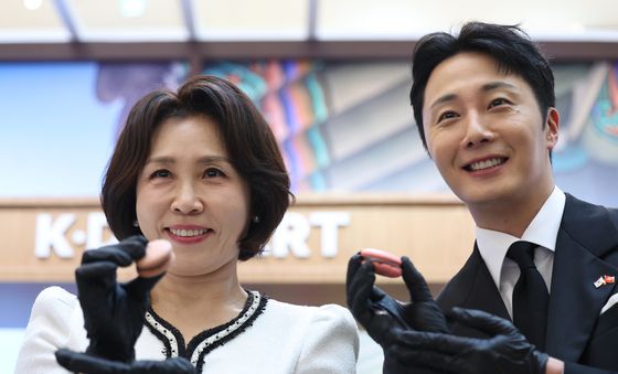 마카롱 직접 만든 김혜경 여사