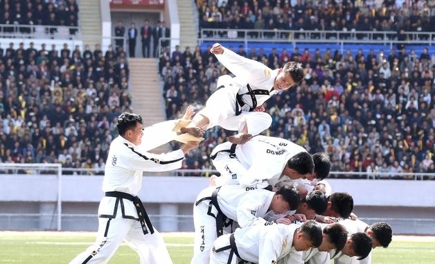 北 "군중체육 열기 고조"…전국 도대항 결승·봄체전 폐막