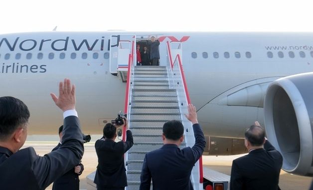 러 정부 대표단 귀국…친선병원 착공 계기 방북 종료