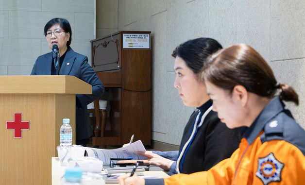 정은경 장관, 의료혁신 지역 간담회 인사말