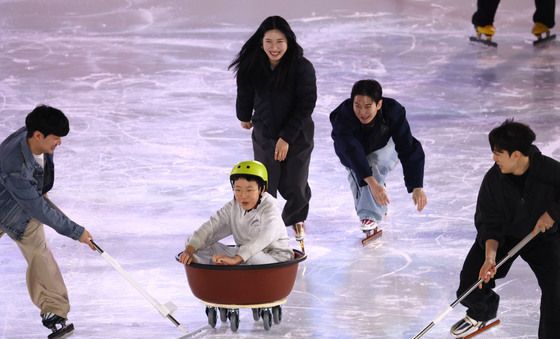 김길리 '팬들과 즐거운 시간'