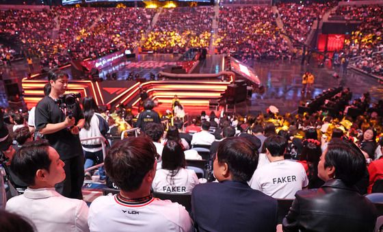 인스파이어에서 열린 T1 홈그라운드 행사