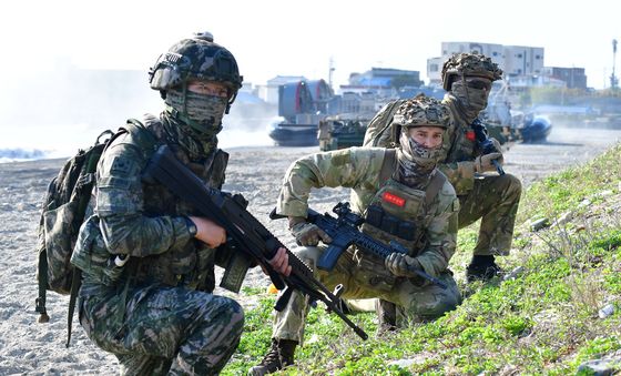 뉴질랜드 육군 첫 상륙 훈련