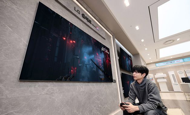 LG전자, 올레드TV '엔비디아 지포스 나우' 게임 체험존 운영