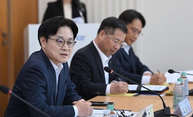 발언하는 김정관 산업부 장관