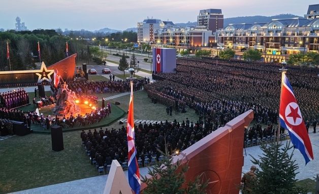 북한, 러시아 참전 군인 추모음악회 진행