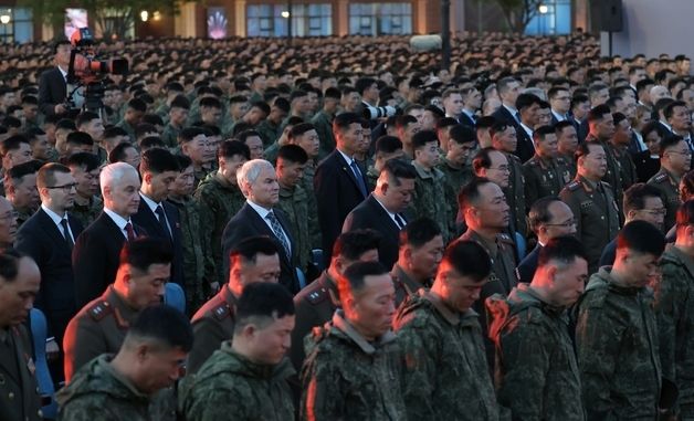 北, 러 파병 전사자 추모…"조로 친선의 백년대계 키운 전투적 우의"