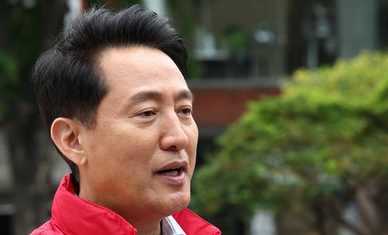 오세훈 시장 '국민의힘 서울시장 후보'