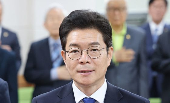 대한노인회 서울시연합회 찾은 정원오 후보