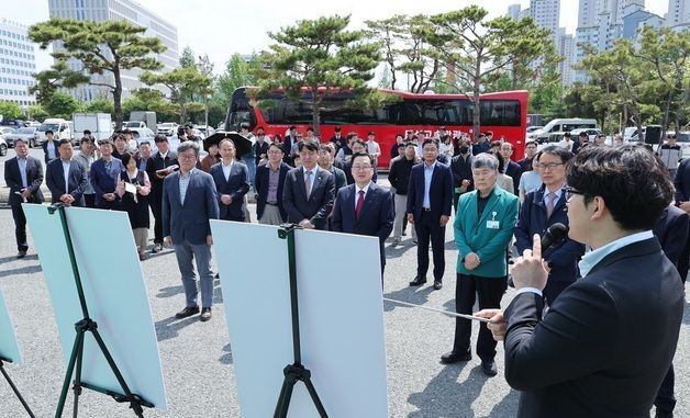 대전시, '3칸 굴절차량' 도입 앞두고 합동점검 실시