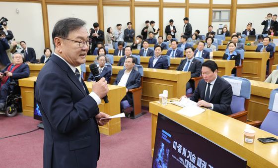 인사말하는 김태년 의원