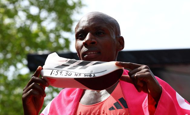 [포토] 런던 마라톤대회 우승자 세바스찬 사웨