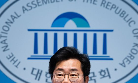 인천바이오과학기술원법 대표 발의하는 박찬대 의원