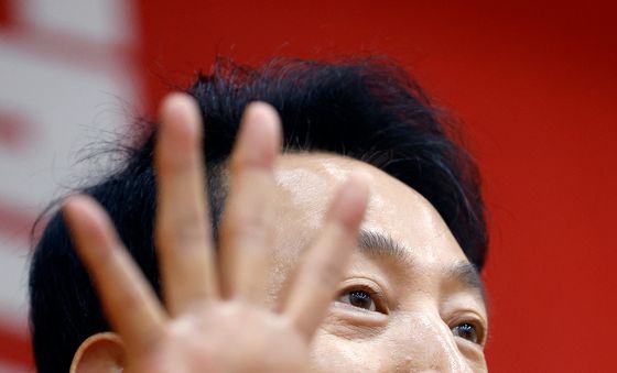 축사하는 오세훈 후보