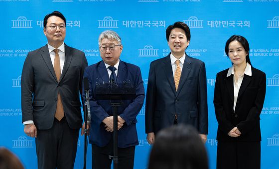 '경기지사 출마' 조응천 전 의원과 개혁신당 지도부