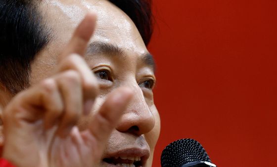 축사하는 오세훈 후보