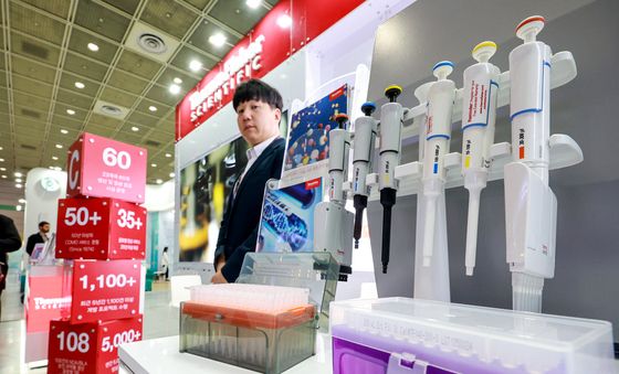 코엑스에서 열린 '바이오 코리아 2026'