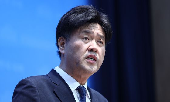 공천 배제 관련 입장 밝히는 김용 전 부원장