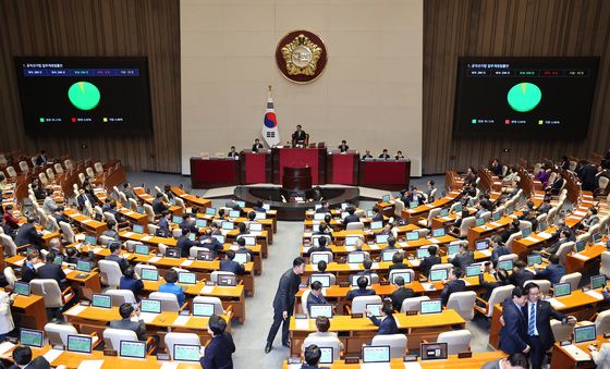 가결되는 공직선거법 개정안
