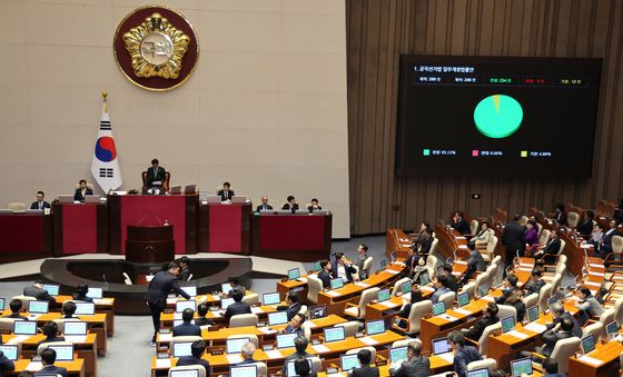 '인천 기초의원 3명 증원' 공직선거법 개정안 가결