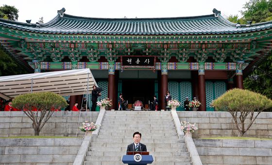 이재명 대통령, 충무공 탄신 제481주년 기념행사 축사