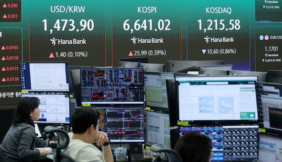 코스피, 6641 마감…이틀 연속 최고치 경신