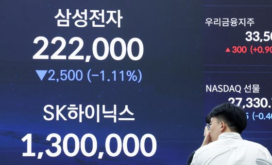 SK하이닉스 상승, 삼전 하락 마감